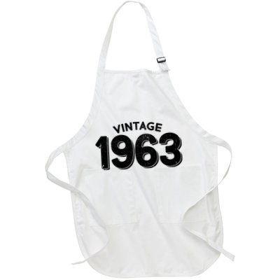 Distressed Vintage 1963 60th Birthday Apron