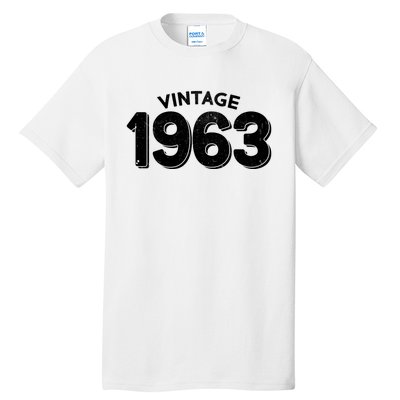 Distressed Vintage 1963 60th Birthday Tall T-Shirt