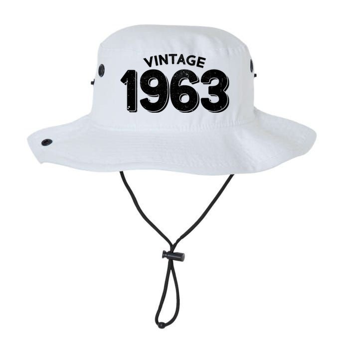 Distressed Vintage 1963 60th Birthday Legacy Cool Fit Booney Bucket Hat