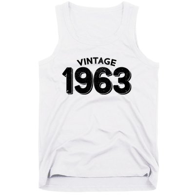 Distressed Vintage 1963 60th Birthday Tank Top