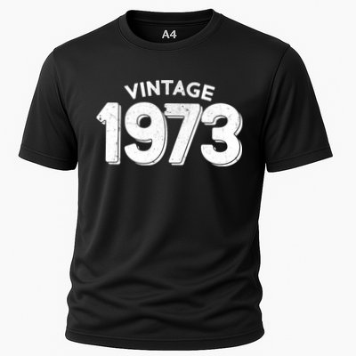 Distressed Vintage 1973 50th Birthday Performance Shirt