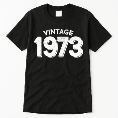Distressed Vintage 1973 50th Birthday Tall T-Shirt