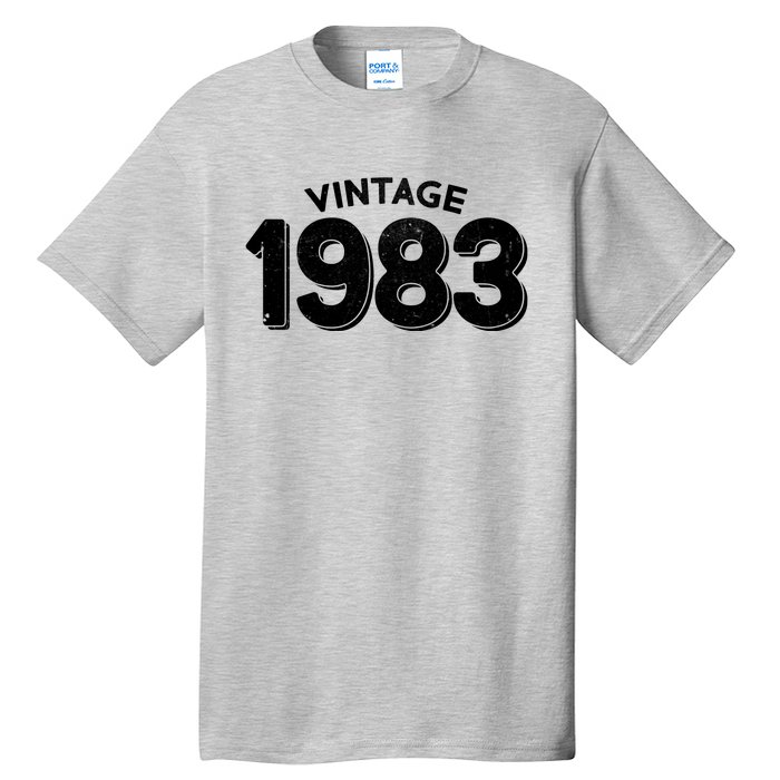 Distressed Vintage 1983 40th Birthday Tall T-Shirt