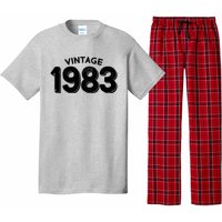 Distressed Vintage 1983 40th Birthday Pajama Set