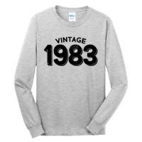 Distressed Vintage 1983 40th Birthday Tall Long Sleeve T-Shirt