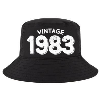 Distressed Vintage 1983 40th Birthday Cool Comfort Performance Bucket Hat
