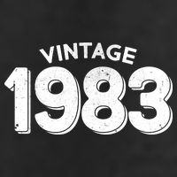 Distressed Vintage 1983 40th Birthday Trucker Hat