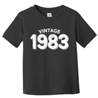 Distressed Vintage 1983 40th Birthday Toddler T-Shirt