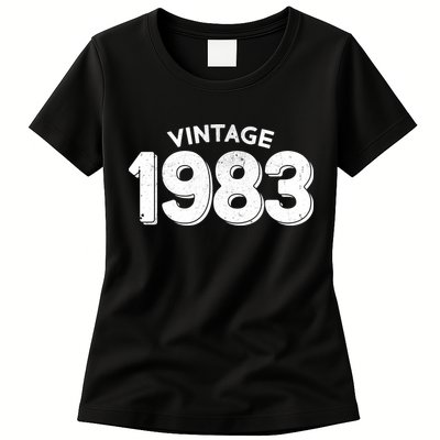 Distressed Vintage 1983 40th Birthday Womens T-Shirt