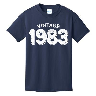 Distressed Vintage 1983 40th Birthday Kids T-Shirt