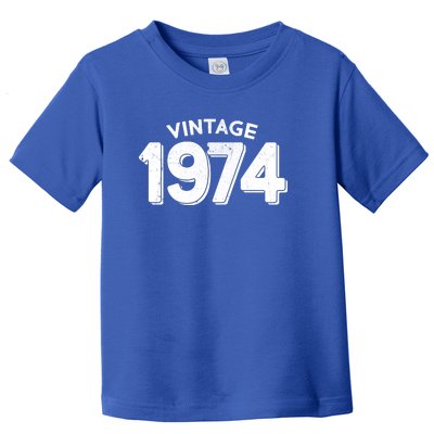 Distressed Vintage 1974 50th Birthday Toddler T-Shirt