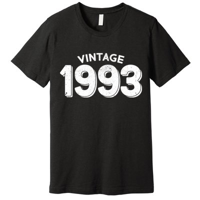Distressed Vintage 1993 30th Birthday Premium T-Shirt