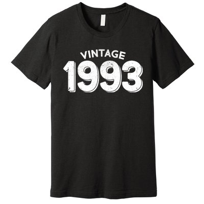 Distressed Vintage 1993 30th Birthday Premium T-Shirt