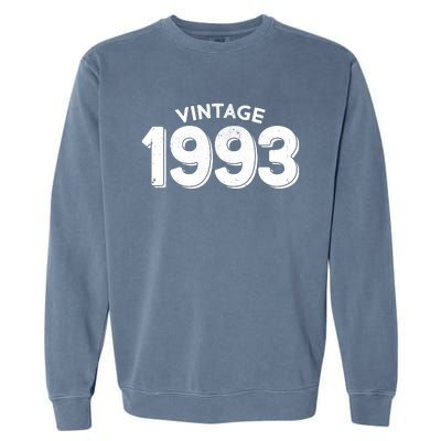 Distressed Vintage 1993 30th Birthday Garment-Dyed Sweatshirt