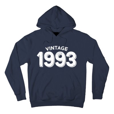 Distressed Vintage 1993 30th Birthday Hoodie