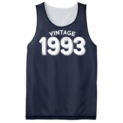 Distressed Vintage 1993 30th Birthday Mesh Reversible Basketball Jersey Tank