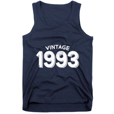 Distressed Vintage 1993 30th Birthday Tank Top