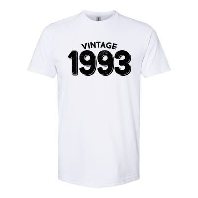 Distressed Vintage 1993 30th Birthday Softstyle CVC T-Shirt