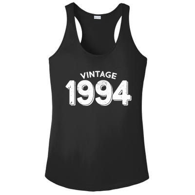 Distressed Vintage 1994 30th Birthday Ladies PosiCharge Competitor Racerback Tank