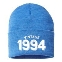 Distressed Vintage 1994 30th Birthday Sustainable Knit Beanie