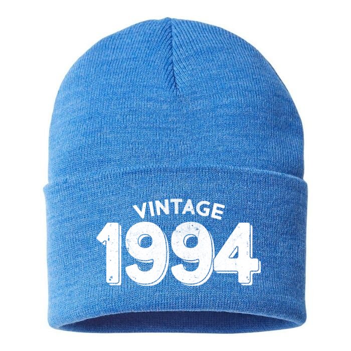 Distressed Vintage 1994 30th Birthday Sustainable Knit Beanie