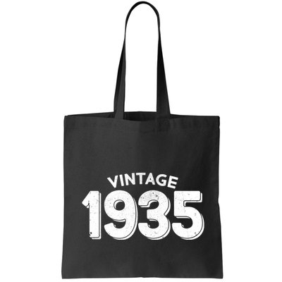 Distressed Vintage 1935 90th Birthday Bag
