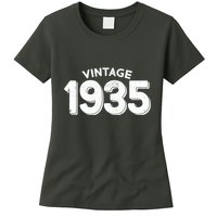 Distressed Vintage 1935 90th Birthday Womens T-Shirt