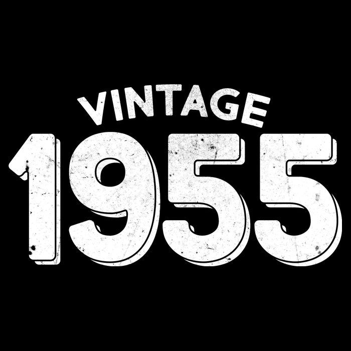 Distressed Vintage 1955 70th Birthday Backpack