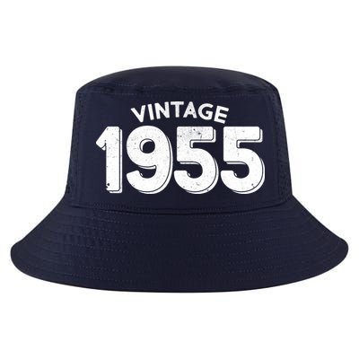 Distressed Vintage 1955 70th Birthday Cool Comfort Performance Bucket Hat