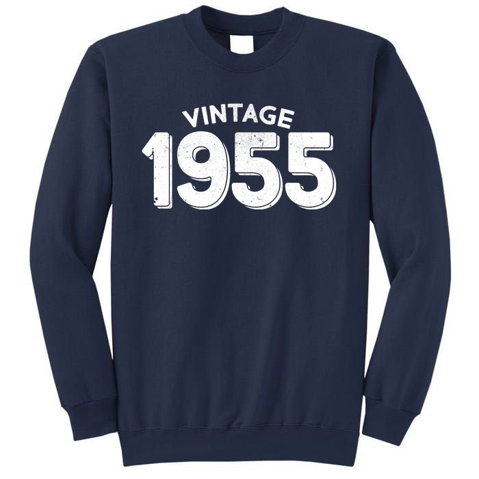 Distressed Vintage 1955 70th Birthday Sweatshirt