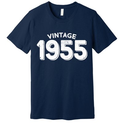 Distressed Vintage 1955 70th Birthday Premium T-Shirt