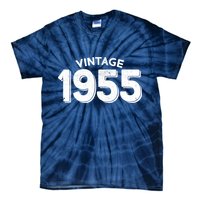 Distressed Vintage 1955 70th Birthday Tie-Dye T-Shirt