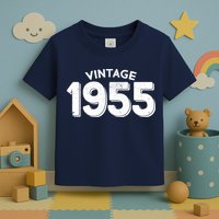 Distressed Vintage 1955 70th Birthday Toddler T-Shirt