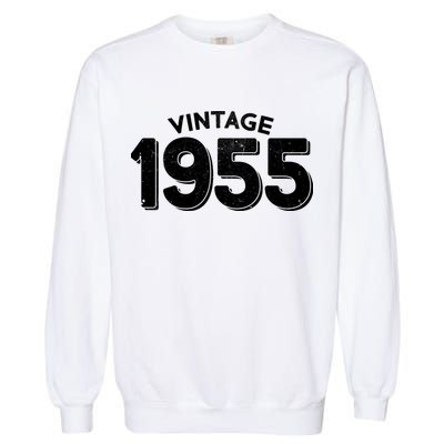 Distressed Vintage 1955 70th Birthday Garment-Dyed Sweatshirt