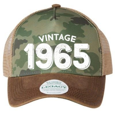 Distressed Vintage 1965 60th Birthday Legacy Tie Dye Trucker Hat
