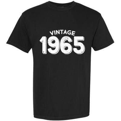 Distressed Vintage 1965 60th Birthday Garment-Dyed Heavyweight T-Shirt