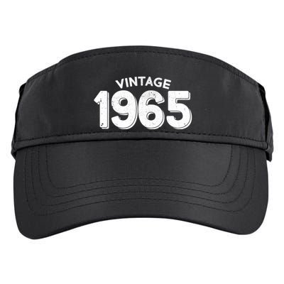 Distressed Vintage 1965 60th Birthday Adult Drive Performance Visor