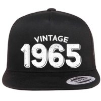 Distressed Vintage 1965 60th Birthday Flatbill Hat
