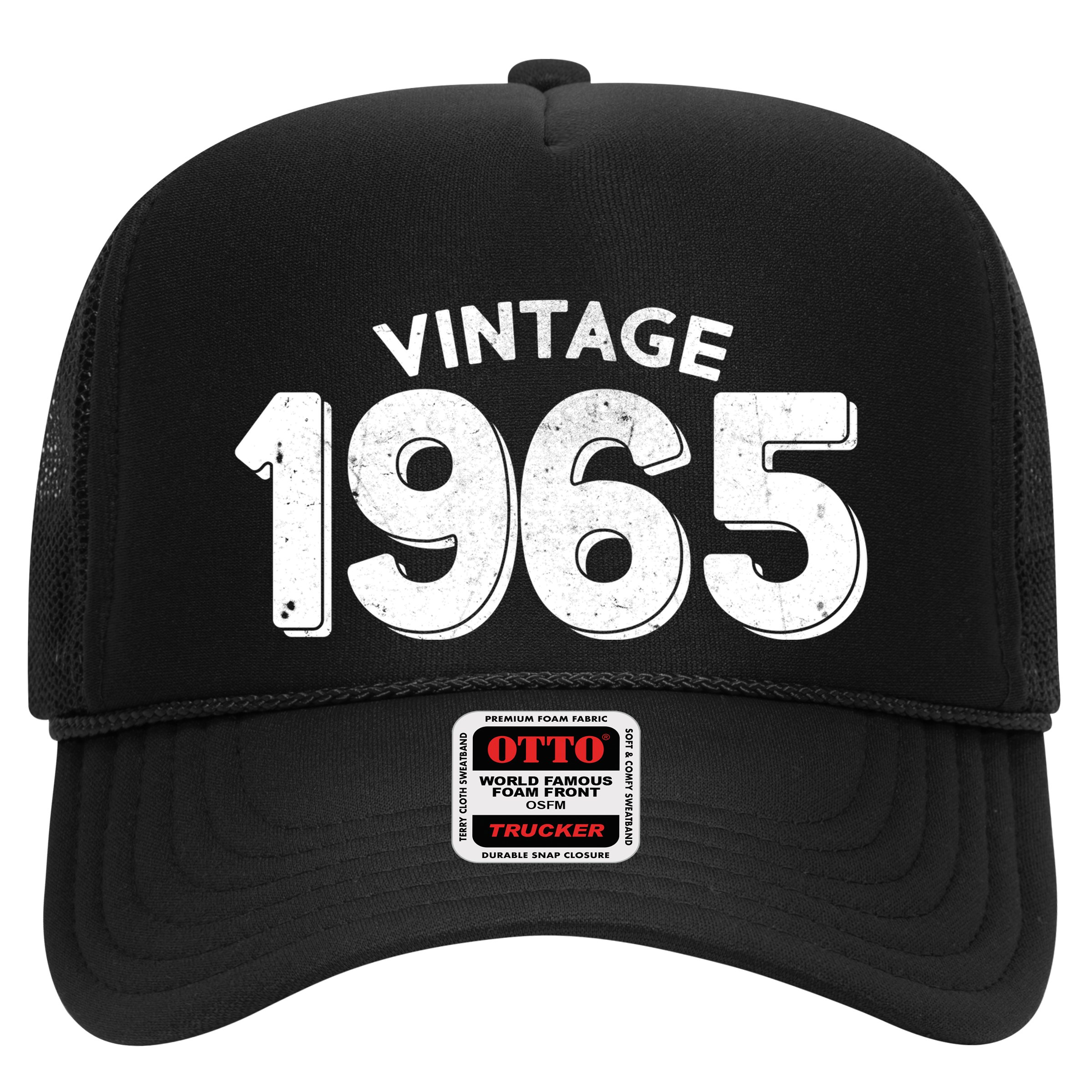 Distressed Vintage 1965 60th Birthday Hat