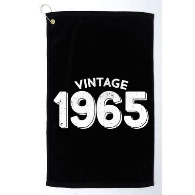 Distressed Vintage 1965 60th Birthday Golf Towel