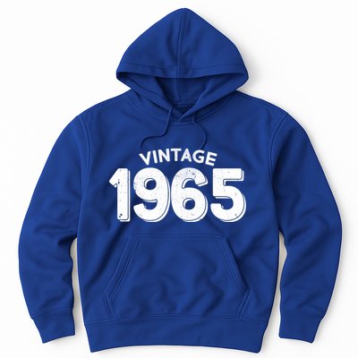 Distressed Vintage 1965 60th Birthday Hoodie