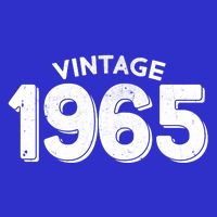 Distressed Vintage 1965 60th Birthday Visor