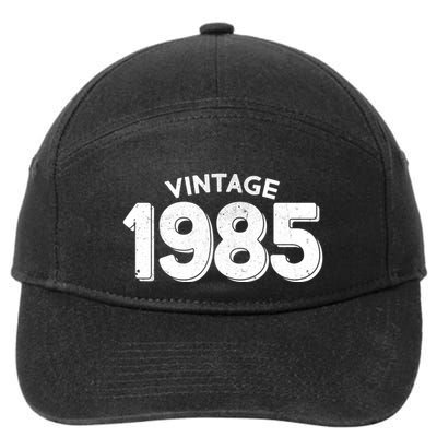 Distressed Vintage 1985 40th Birthday 7-Panel Snapback Hat