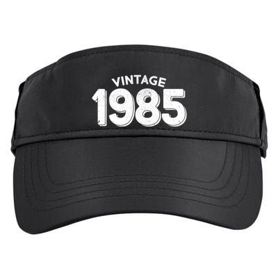 Distressed Vintage 1985 40th Birthday Adult Drive Performance Visor