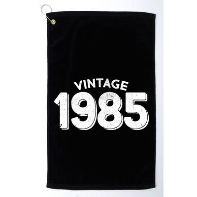 Distressed Vintage 1985 40th Birthday Golf Towel