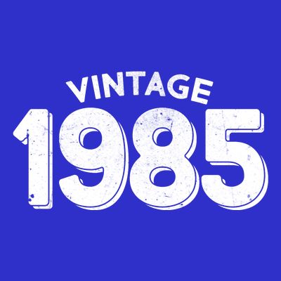 Distressed Vintage 1985 40th Birthday T-Shirt