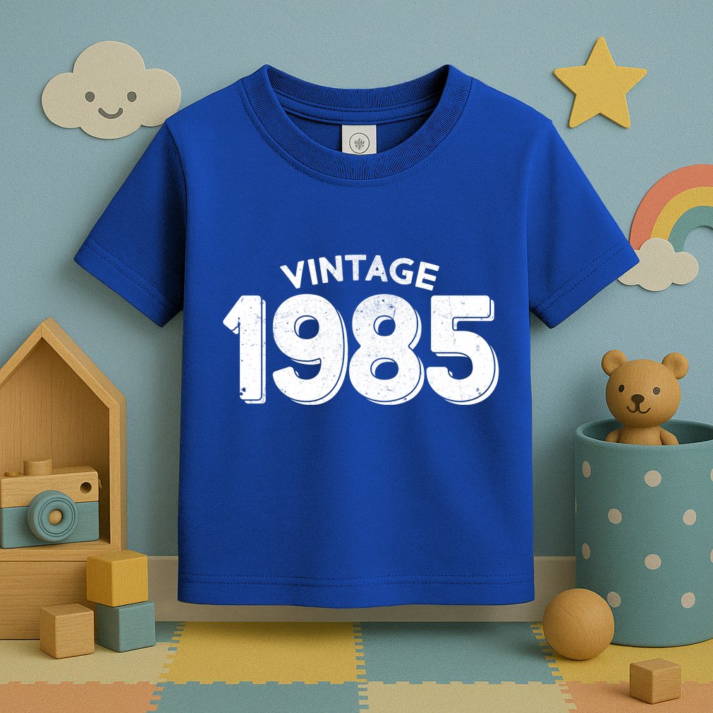 Distressed Vintage 1985 40th Birthday Toddler T-Shirt