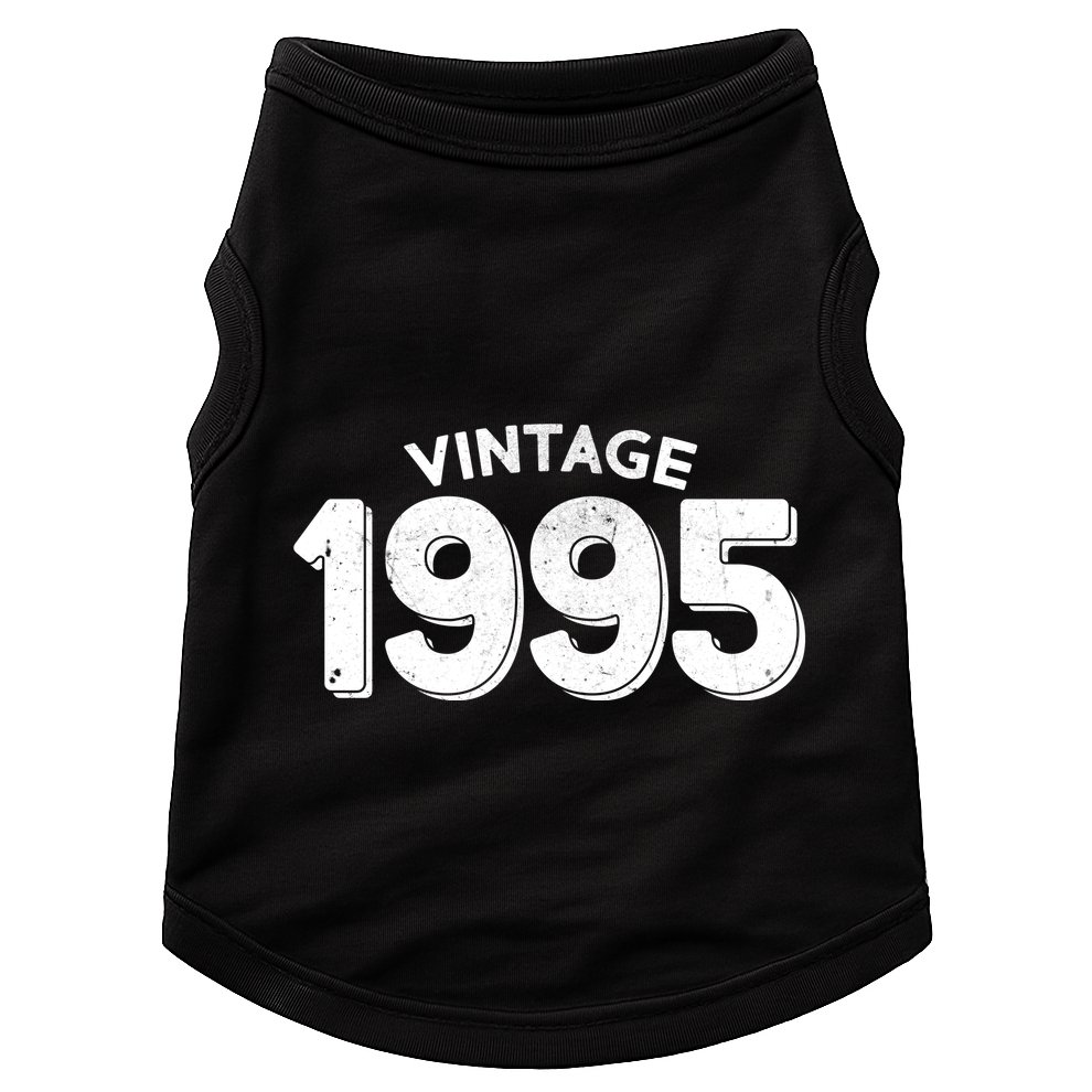 Distressed Vintage 1995 30th Birthday Doggie Tank