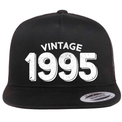 Distressed Vintage 1995 30th Birthday Flatbill Hat