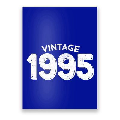 Distressed Vintage 1995 30th Birthday Poster